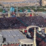 مراسم تشییع رهبر شهید در قم