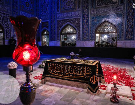 مرقد امام شهید سیدعلی خامنه ای