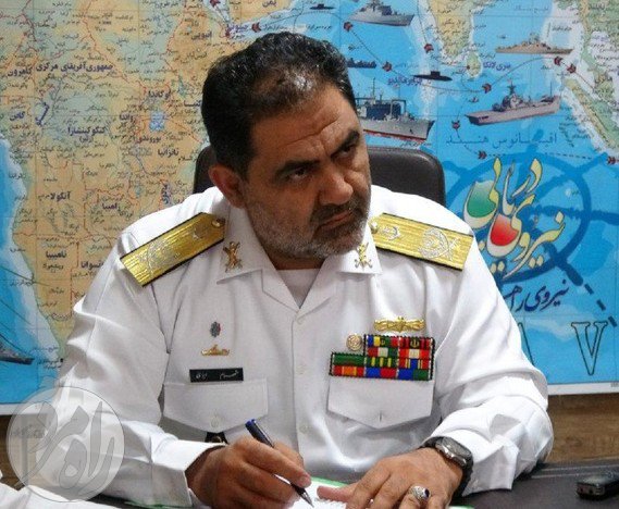 دریادار شهرام ایرانی فرمانده نیروی دریایی ارتش در پیام روز جهانی دریانوردی