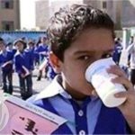 توزیع شیر مدارس