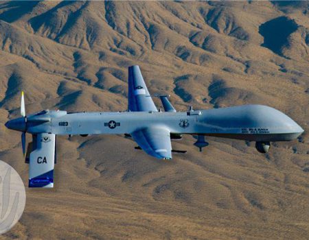 پهپاد آمریکایی MQ-1 بر فراز ایران