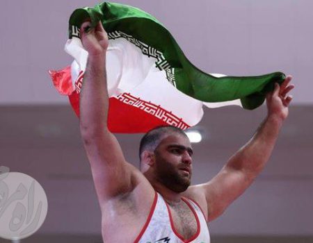 کسب مدال طلای بازی‌های آسیایی ناگویا توسط امین میرزازاده فرنگی‌کار سنگین وزن