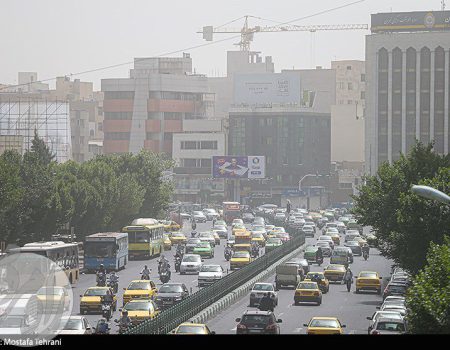 آلودگی هوا و کیفیت ناسالم هوای تهران برای گروه‌های حساس