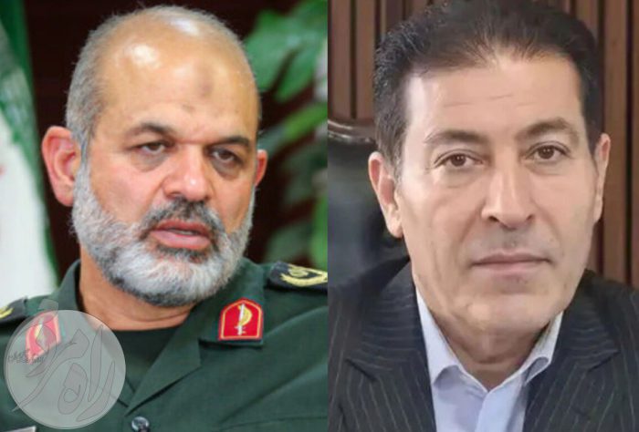 دیدار مهرداد اخلاقی وزیر پیشنهادی دفاع با سرلشکر احمد وحیدی فرمانده کل سپاه پاسداران