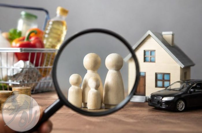 مقایسه نموداری افزایش هزینه سبد کالابرگ و میزان حمایت دولت در قالب طرح کالابرگ