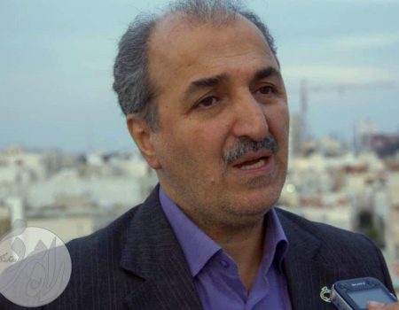 سید حامد برکاتی در حال تشریح سیاست‌های جمعیتی