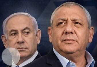 تصاویر بنیامین نتانیاهو و رقیب انتخاباتی‌اش در گزارش نتایج انتخابات پارلمانی اسرائیل
