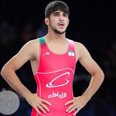 سعید اسماعیلی نماینده وزن 67 کیلوگرم کشتی فرنگی ایران در مسابقات قهرمانی جهان قزاقستان