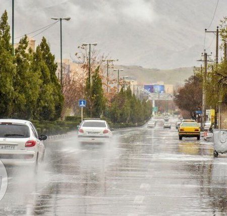 نقشه پیش‌بینی هواشناسی و ورود سامانه بارشی جدید به ۱۸ استان کشور