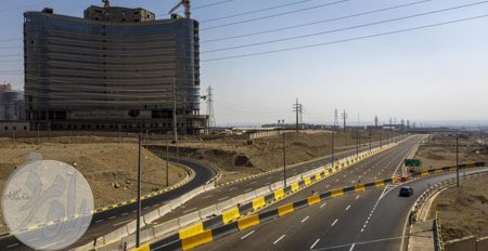 مراسم افتتاح بزرگراه شهید موسوی (دوگاز) در غرب تهران با حضور مسئولان شهری