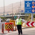 تابلو و علائم هشدار راهنمایی و رانندگی در جاده چالوس و محورهای کوهستانی شمال کشور.