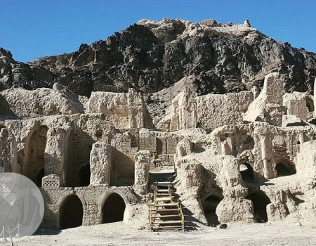 نمایی از محوطه باستانی شهر سوخته و آثار تاریخی سیستان و بلوچستان