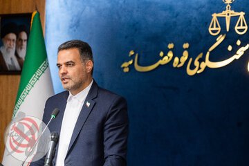 سخنگوی قوه قضاییه در حال تشریح پرونده قضایی حمید رسایی