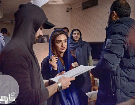 سالار طهرانی نویسنده و کارگردان سینما در نشست خبری و گفتگو درباره اکران فیلم شاهین
