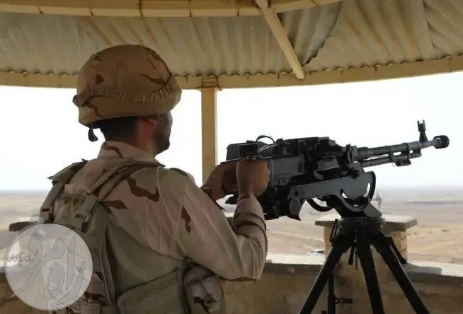 استقرار تجهیزات و نیروهای رزمی نیروی زمینی ارتش در مناطق مرزی کشور