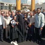 علیرضا زاکانی شهردار تهران در حال بازدید از پروژه‌های عمرانی شهر تهران و مطرح نمودن طرح مدیرت مشارکتی