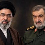 تصاویر محسن رضایی و رهبر معظم انقلاب در گزارشی درباره دیدار محسن رضایی با رهبر انقلاب
