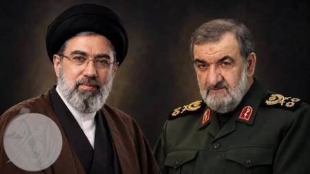 تصاویر محسن رضایی و رهبر معظم انقلاب در گزارشی درباره دیدار محسن رضایی با رهبر انقلاب