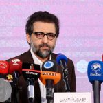 بهروز شعیبی در نشست خبری جشنواره بین‌المللی فیلم کوتاه تهران