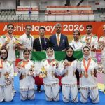 تیم ملی پاراتکواندوی ایران در مسابقات پاراآسیایی ناگویا