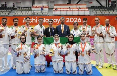 تیم ملی پاراتکواندوی ایران در مسابقات پاراآسیایی ناگویا