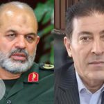 دیدار مهرداد اخلاقی وزیر پیشنهادی دفاع با سرلشکر احمد وحیدی فرمانده کل سپاه پاسداران