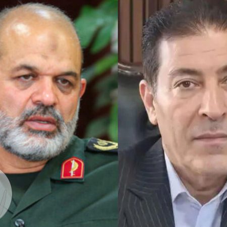 دیدار مهرداد اخلاقی وزیر پیشنهادی دفاع با سرلشکر احمد وحیدی فرمانده کل سپاه پاسداران